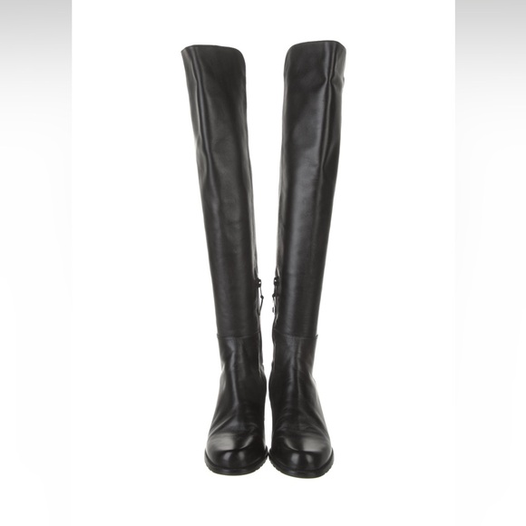 Stuart Weitzman Leather Over the Knee Boots. Size 6 - Picture 1 of 5